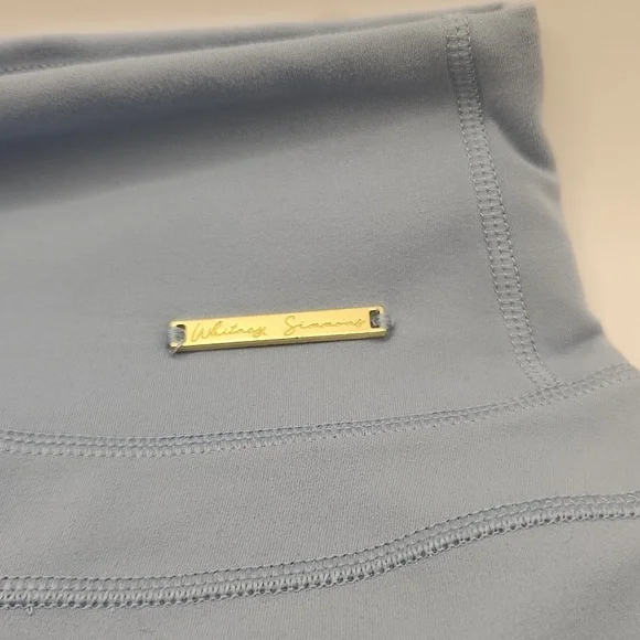 Gymshark Whitney Simmons  Edition Ladies Athleisure Shorts Blue High Waist 💙 - Picture 2 of 6